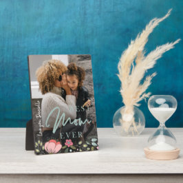 最高の母の写真パーソナライズされた母の日 フォトプラーク