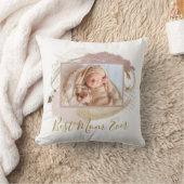 最高の母の写真モダン クッション (ブランケット)