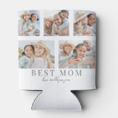 最高の母の写真 缶クーラー (裏面)