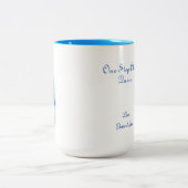 最高の母の女王 ツートーンマグカップ (中央)