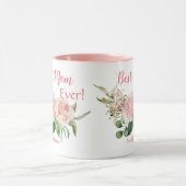 最高の母の日が可愛いカスタム マグカップ (中央)