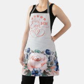 最高の母の日が素朴ボホフローラ母の日 エプロン (インサイチュ)