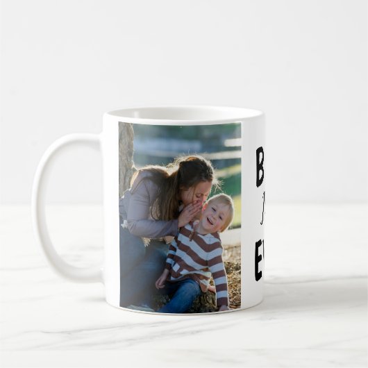 最高の母の日の母の日の写真マカスタムグ、コーヒー コーヒーマグカップ (左)