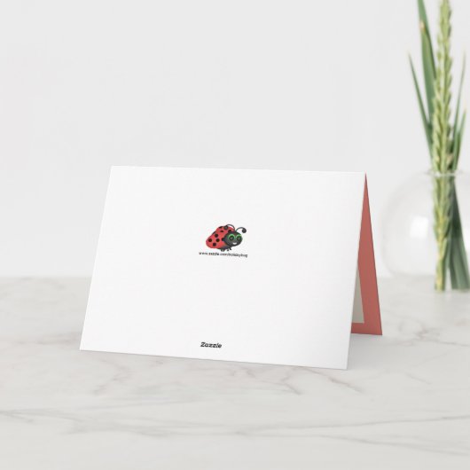 最高の母の日札 カード (裏面)