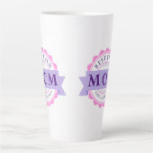 最高の母の日素晴らしに母の日 カフェラテマグ (正面)