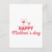 最高の母の日 ポストカード (正面)