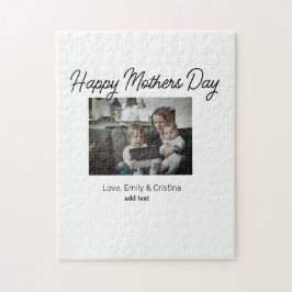 最高の母の母の母の母の日を追加の写真名 ジグソーパズル