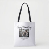 最高の母の母の母の母の日を追加の写真名 トートバッグ (正面)