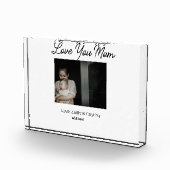 最高の母の母の母の母の日を追加の写真名 フォトブロック (右)