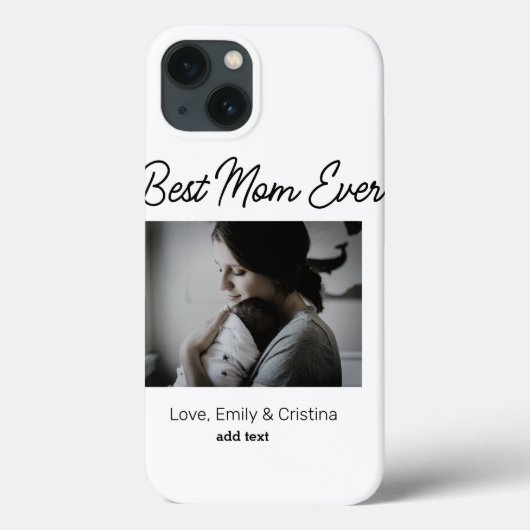 最高の母の母の母の母の日を追加の写真名 Case-Mate iPhoneケース (裏面)