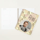 最高の母の花のパターン写真 プランナー手帳 (ディスプレー)