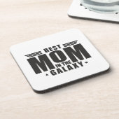 最高の母の銀河系 – 母の日，誕生日 コースター (左側)