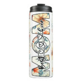 最高の母の黄色い花 タンブラー (正面)