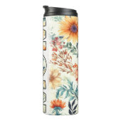 最高の母の黄色い花 タンブラー (回転右)