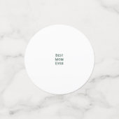 最高の母はエレガントフローラ枝 コンフェッティ (スモール正面)