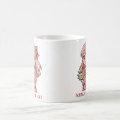 最高の母は今までカスタムの家族の母の日 コーヒーマグカップ (中央)
