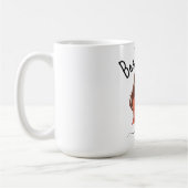 最高の母は今までカスタムの家族の母の日 コーヒーマグカップ (左)