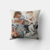 最高の母は今までカスタムも枕の母の日 クッション (裏面)