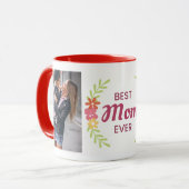 最高の母は今まで：素晴らしいマグカップ マグカップ (正面左)
