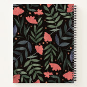 最高の母は今まエレガントでレトロな魔法の庭 ノートブック (裏面)