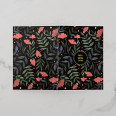 最高の母は今まエレガントでレトロな魔法の庭 箔シーズンカード (外側レイダウン)