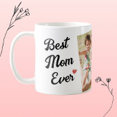 最高の母は写真のモダンコーヒーマグ コーヒーマグカップ