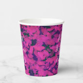 最高の母は常にピンクのフローラガーデンの手色彩の鮮やか! 紙コップ (左)