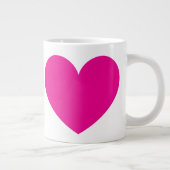 最高の母は常に文字のみマグカップ – 名前をカスタムするギフトママ ジャンボコーヒーマグカップ (右)