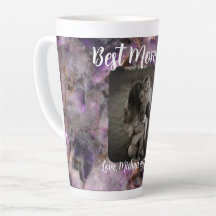 最高の母は抽象芸術紫の石英大理石