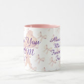 最高の母は未だエレガントモダン母の日 マグカップ (中央)