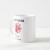 最高の母エカスタムバー コーヒーマグカップ (正面左)