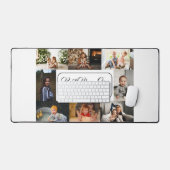 最高の母エバカスタムー8写真コラージュ デスクマット (キーボード&マウス)