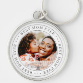 最高の母エバクラシックーシンプル キーホルダー (正面)