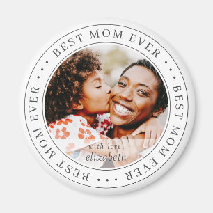 最高の母エバクラシックーシンプル マグネット