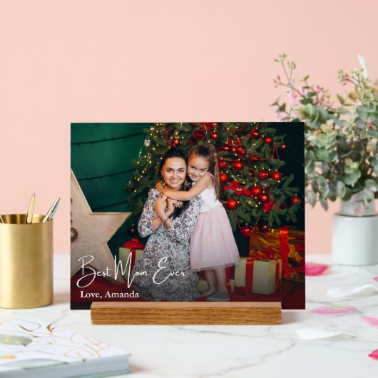 最高の母エバシンプルーカスタム アクリルサイン (ウェディング)