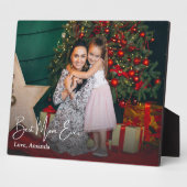 最高の母エバシンプルーカスタム フォトプラーク (側面)