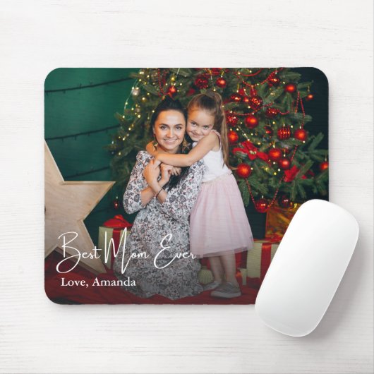 最高の母エバシンプルーカスタム マウスパッド (マウス)