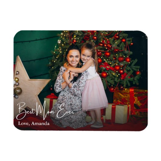 最高の母エバシンプルーカスタム マグネット (横)