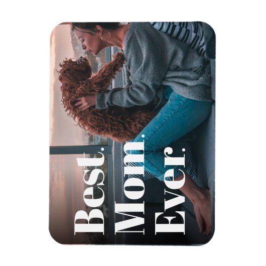最高の母エバモダンカスタムー マグネット (縦)