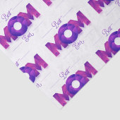 最高の母エバモダンタイポグラフィ |母の日 薄葉紙 (詳細)