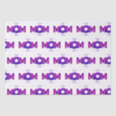 最高の母エバモダンタイポグラフィ |母の日 薄葉紙 (正面)