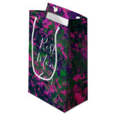 最高の母エバユニークーガーデン色彩の鮮やかフローラ スモールペーパーバッグ (正面アングル)