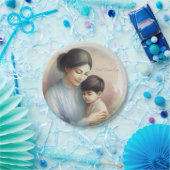 最高の母エバーウォーターイラストレーション ペーパープレート (パーティー)