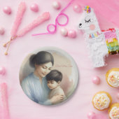 最高の母エバーウォーターイラストレーション ペーパープレート (パーティー)