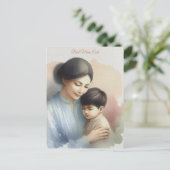 最高の母エバーウォーターイラストレーション ポストカード (スタンド正面)