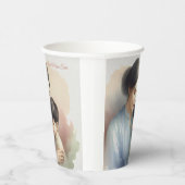 最高の母エバーウォーターイラストレーション 紙コップ (右)