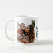 最高の母エバータイポグラフィカスタマイズ コーヒーマグカップ (左)