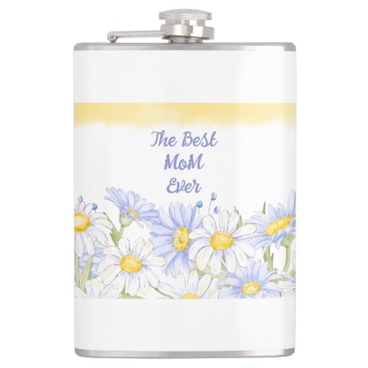 最高の母エバーデイジー フラスク (正面)