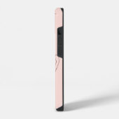 最高の母エバートレンディー1行妊娠 iPhoneケース (左側面)