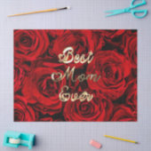 最高の母エバーハートレッドローズフローラ 薄葉紙 (クラフト)